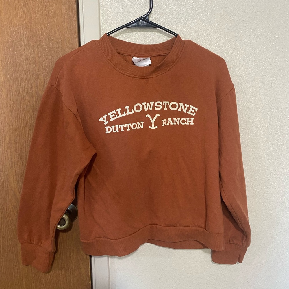 Yellowstone Dark Orange Sweater